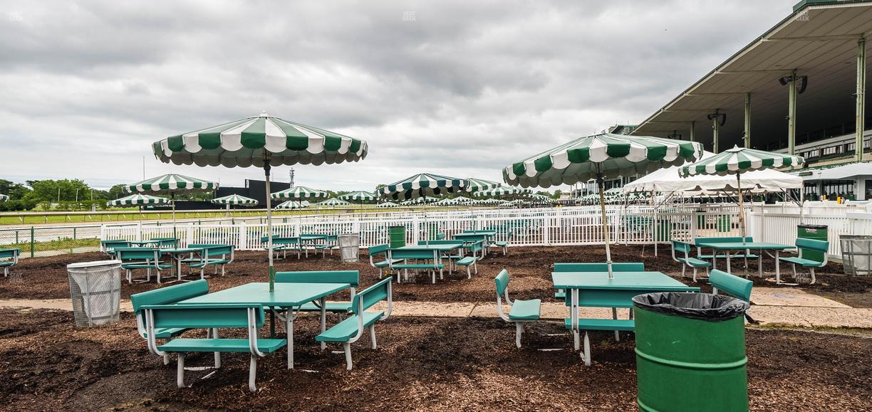 Monmouth Park - Section Picnic Area 05 Table 15 Seat View