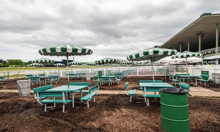 Monmouth Park - Section Picnic Area 05 Table 15 Seat View