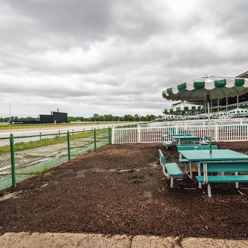 Monmouth Park - Section Picnic Area 05 Table 3 Seat View