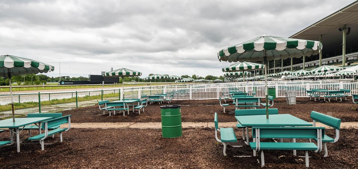 Monmouth Park - Section Picnic Area 05 Table 8 Seat View