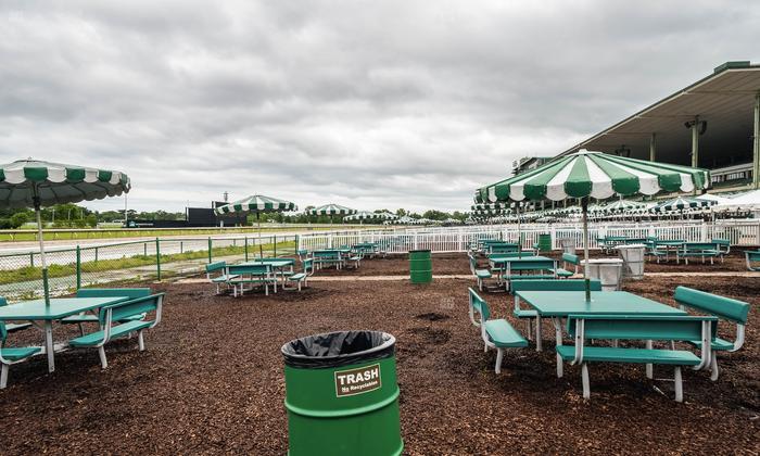 Monmouth Park - Section Picnic Area 06 Table 4 Seat View