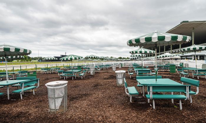Monmouth Park - Section Picnic Area 06 Table 8 Seat View