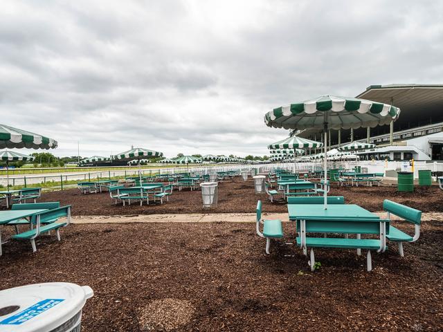 Monmouth Park - Section Picnic Area 06 Table 9 Seat View
