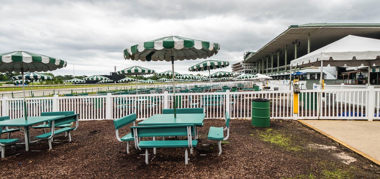 Monmouth Park - Section Picnic Area 07 Table 11 Seat View