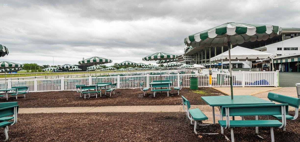 Monmouth Park - Section Picnic Area 07 Table 12 Seat View