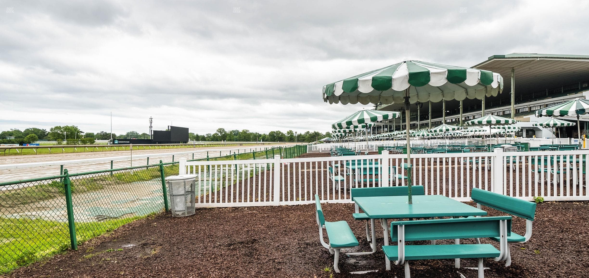 Monmouth Park - Section Picnic Area 07 Table 2 Seat View