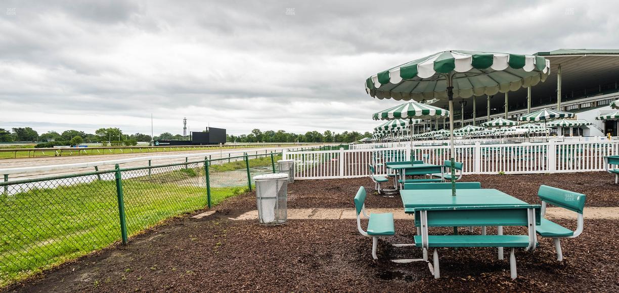 Monmouth Park - Section Picnic Area 07 Table 3 Seat View