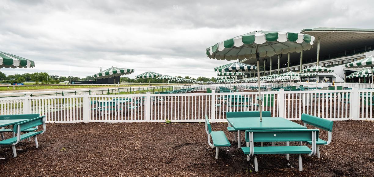 Monmouth Park - Section Picnic Area 07 Table 5 Seat View
