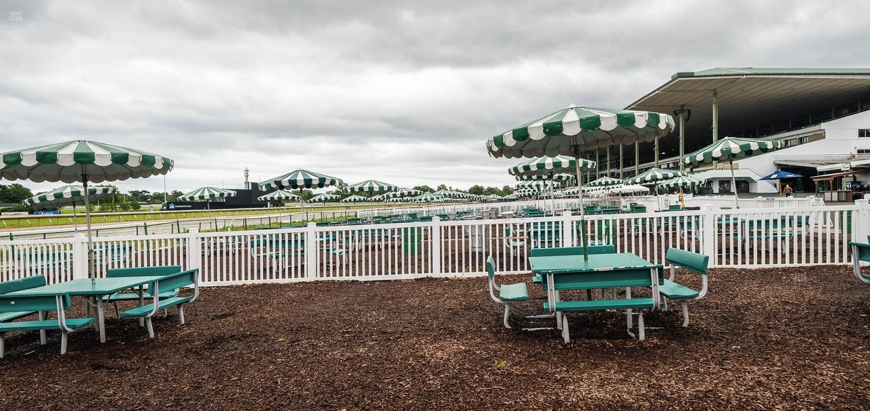 Monmouth Park - Section Picnic Area 07 Table 8 Seat View