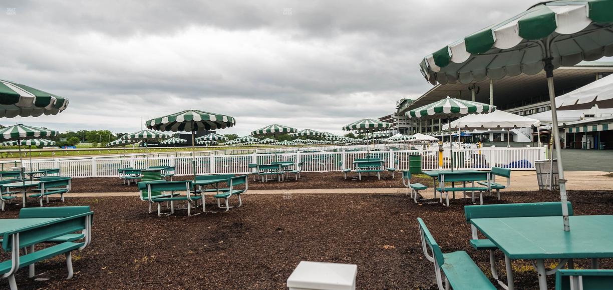 Monmouth Park - Section Picnic Area 08 Table 1 Seat View