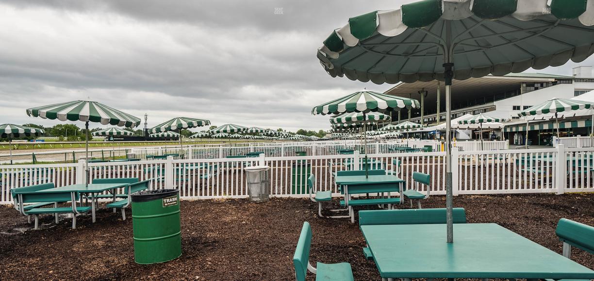 Monmouth Park - Section Picnic Area 08 Table 10 Seat View