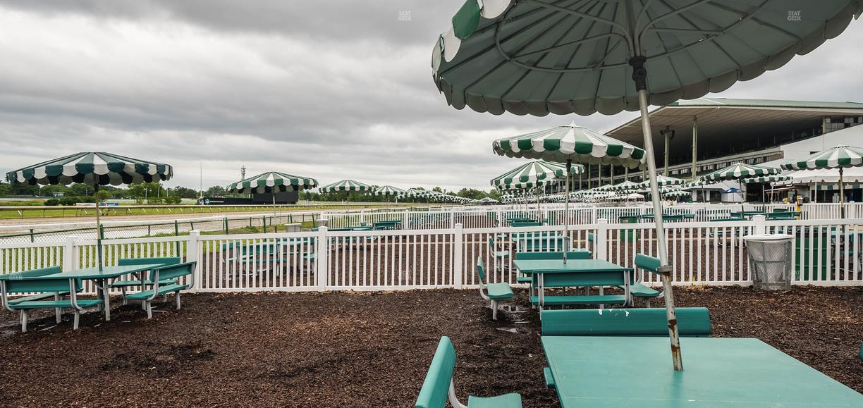 Monmouth Park - Section Picnic Area 08 Table 11 Seat View