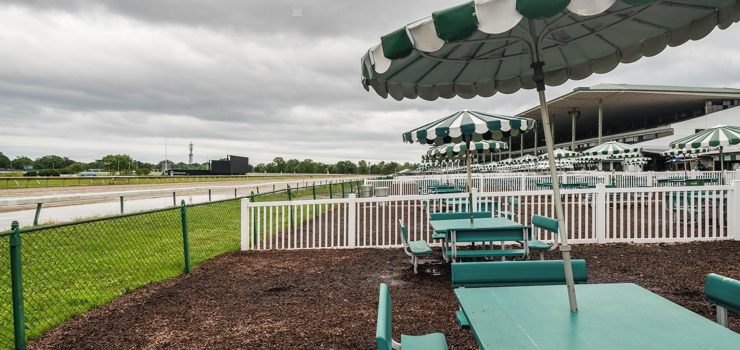 Monmouth Park - Section Picnic Area 08 Table 12 Seat View