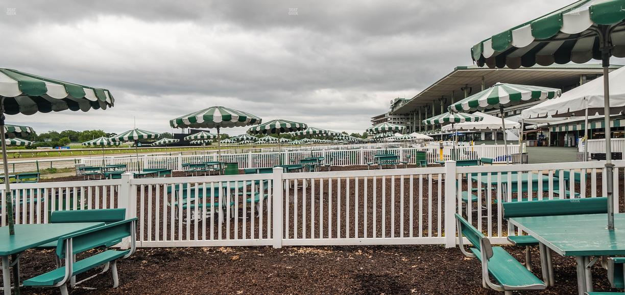 Monmouth Park - Section Picnic Area 08 Table 5 Seat View