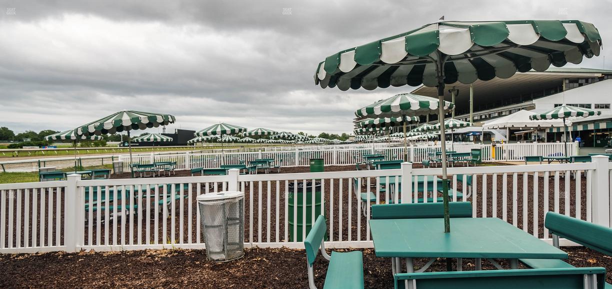 Monmouth Park - Section Picnic Area 08 Table 6 Seat View