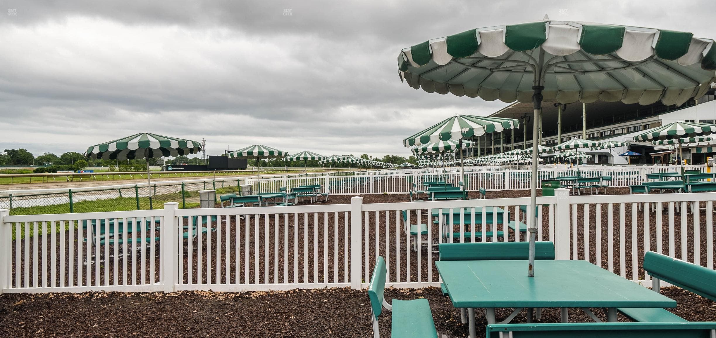 Monmouth Park - Section Picnic Area 08 Table 7 Seat View