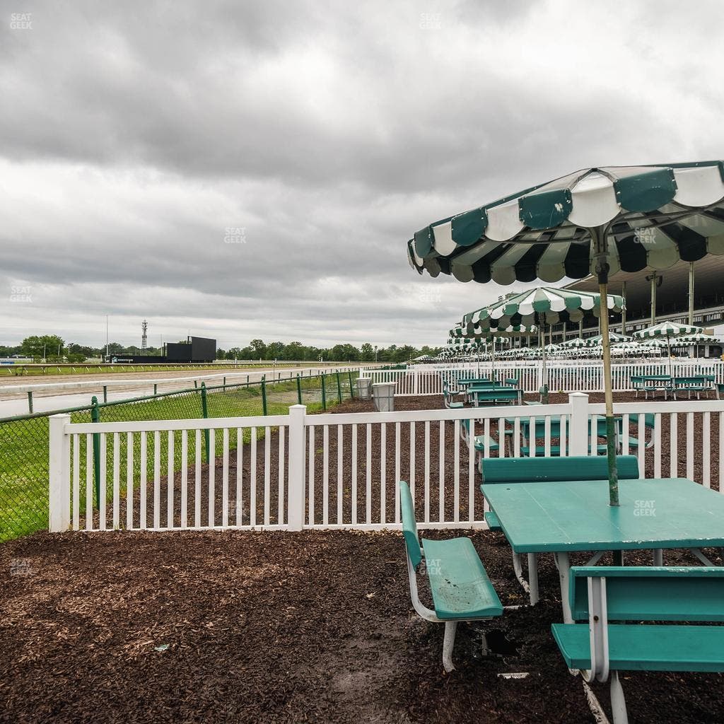 Monmouth Park - Section Picnic Area 08 Table 8 Seat View
