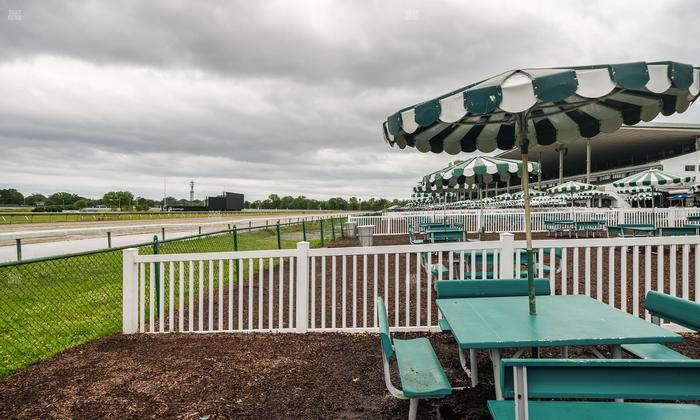 Monmouth Park - Section Picnic Area 08 Table 8 Seat View