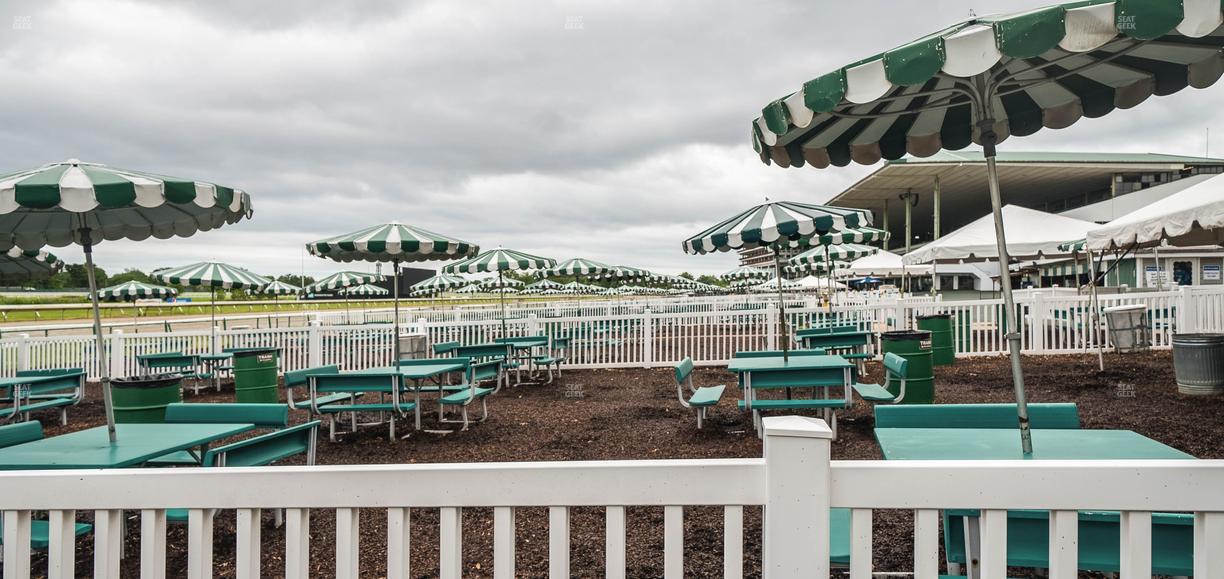 Monmouth Park - Section Picnic Area 09 Table 13 Seat View
