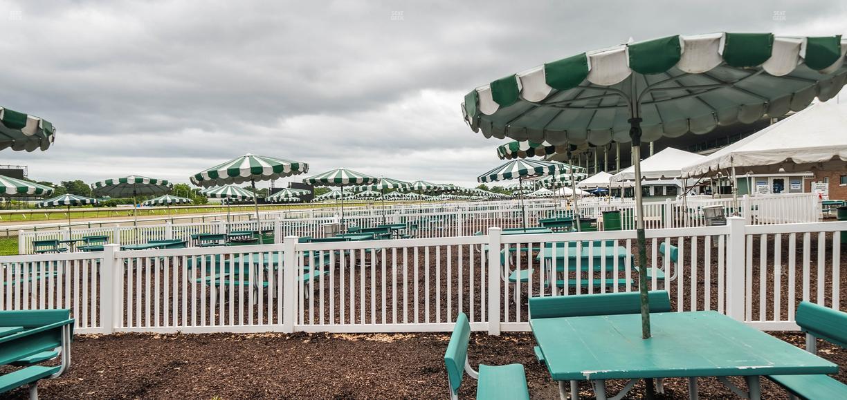 Monmouth Park - Section Picnic Area 09 Table 17 Seat View