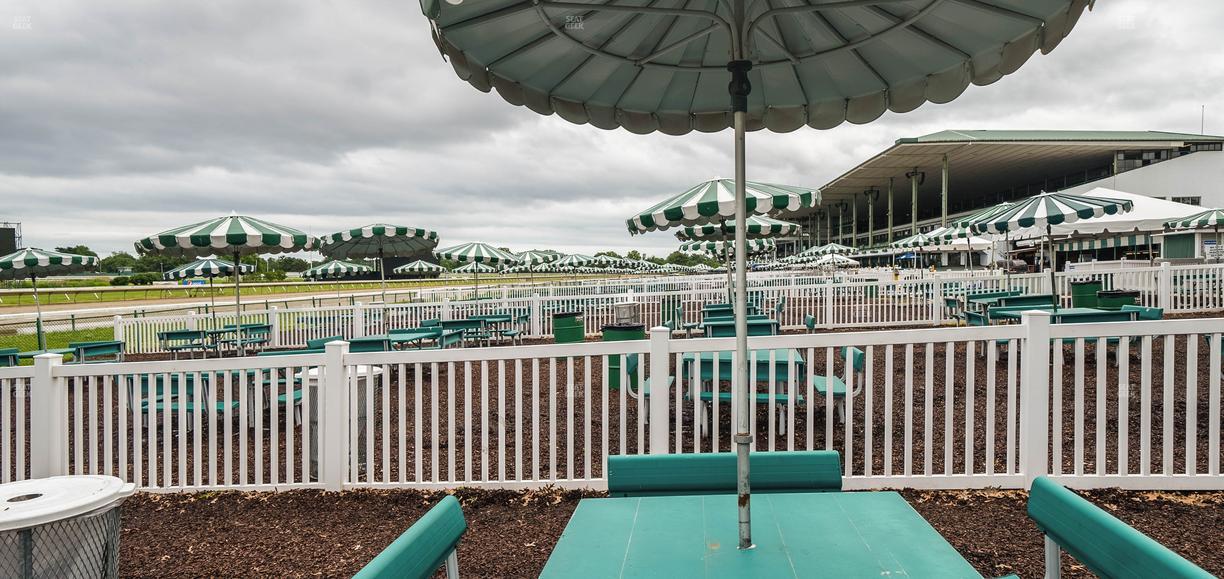 Monmouth Park - Section Picnic Area 09 Table 18 Seat View
