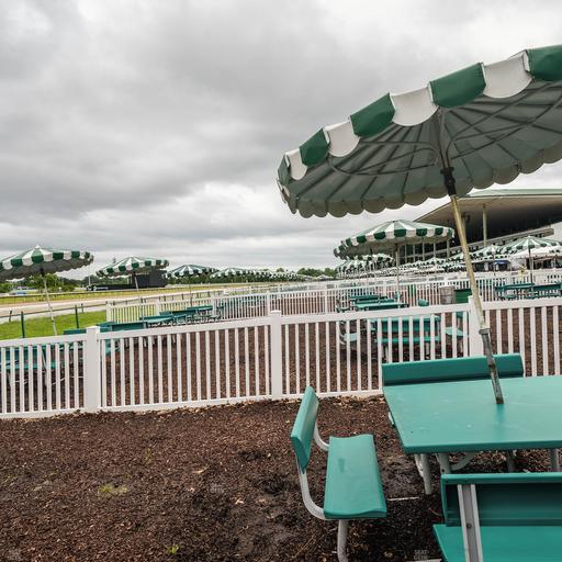 Monmouth Park - Section Picnic Area 09 Table 19 Seat View