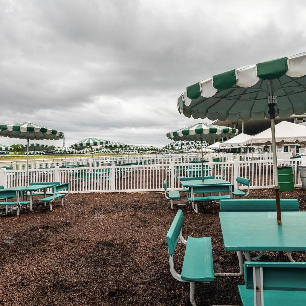 Monmouth Park - Section Picnic Area 09 Table 21 Seat View
