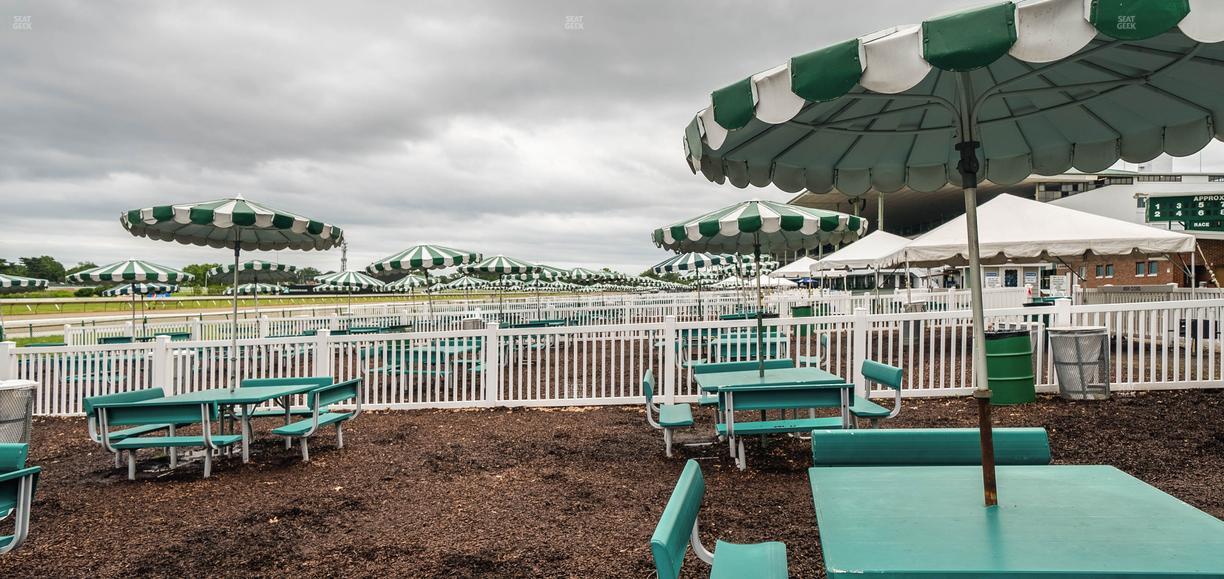 Monmouth Park - Section Picnic Area 09 Table 21 Seat View