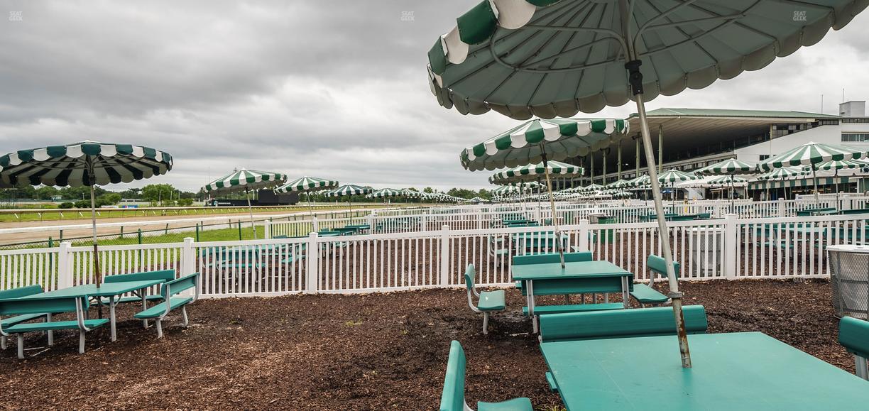 Monmouth Park - Section Picnic Area 09 Table 23 Seat View
