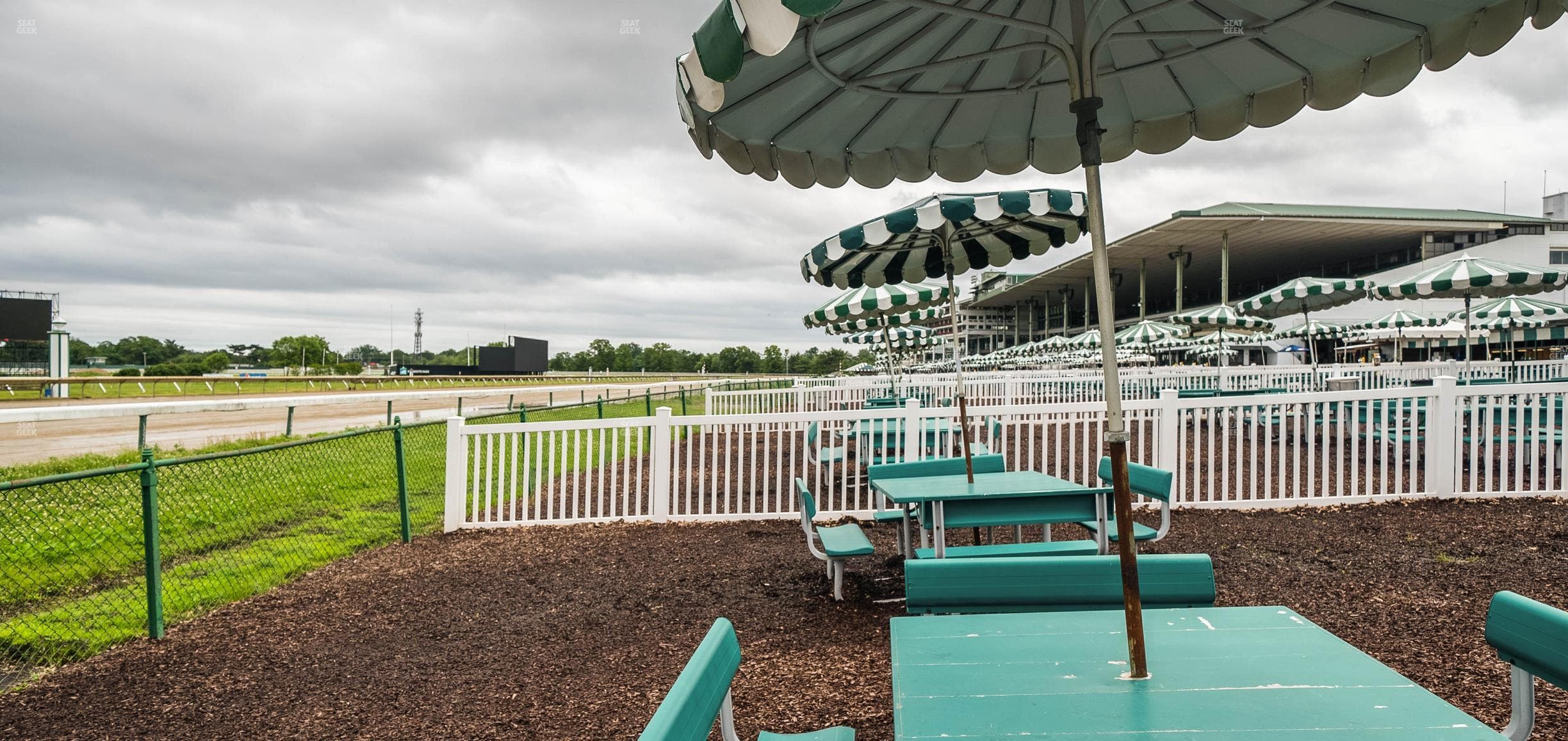 Monmouth Park - Section Picnic Area 09 Table 24 Seat View