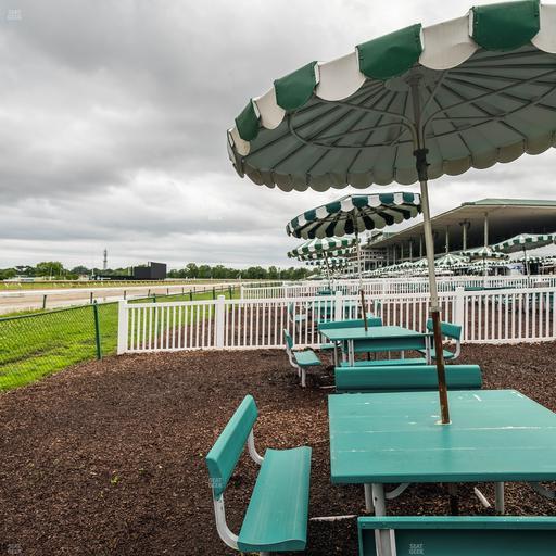 Monmouth Park - Section Picnic Area 09 Table 24 Seat View