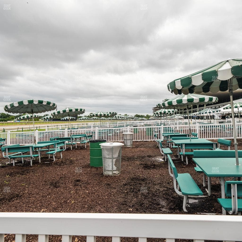 Monmouth Park - Section Picnic Area 10 Table 26 Seat View