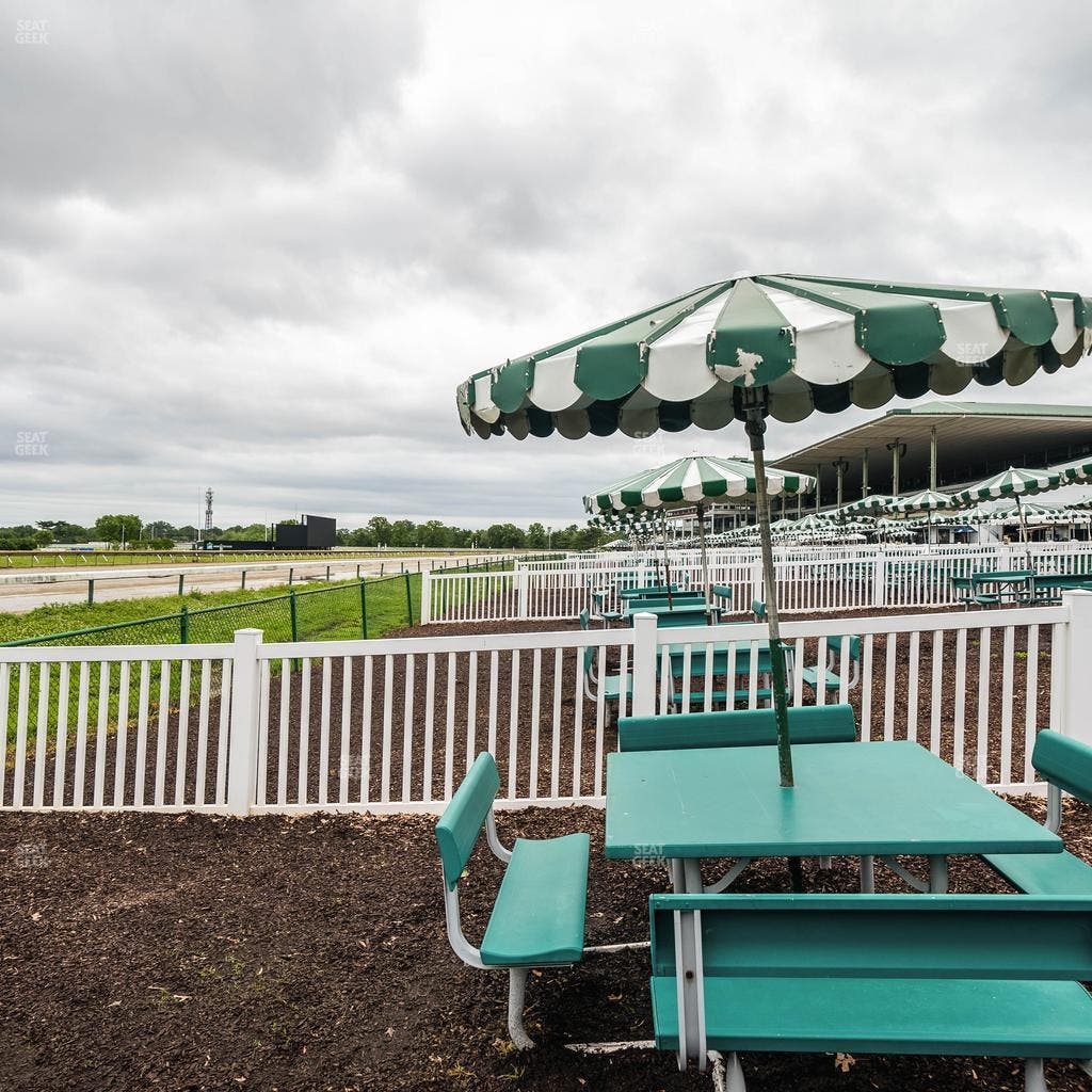 Monmouth Park - Section Picnic Area 10 Table 32 Seat View