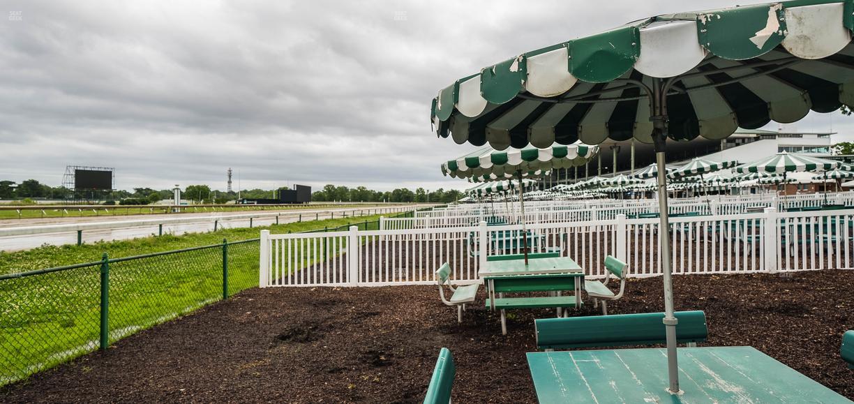 Monmouth Park - Section Picnic Area 11 Table 48 Seat View