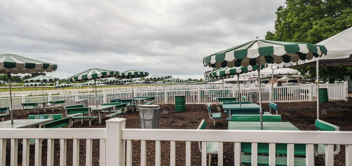 Monmouth Park - Section Picnic Area 12 Table 49 Seat View