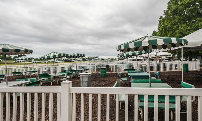 Monmouth Park - Section Picnic Area 12 Table 49 Seat View