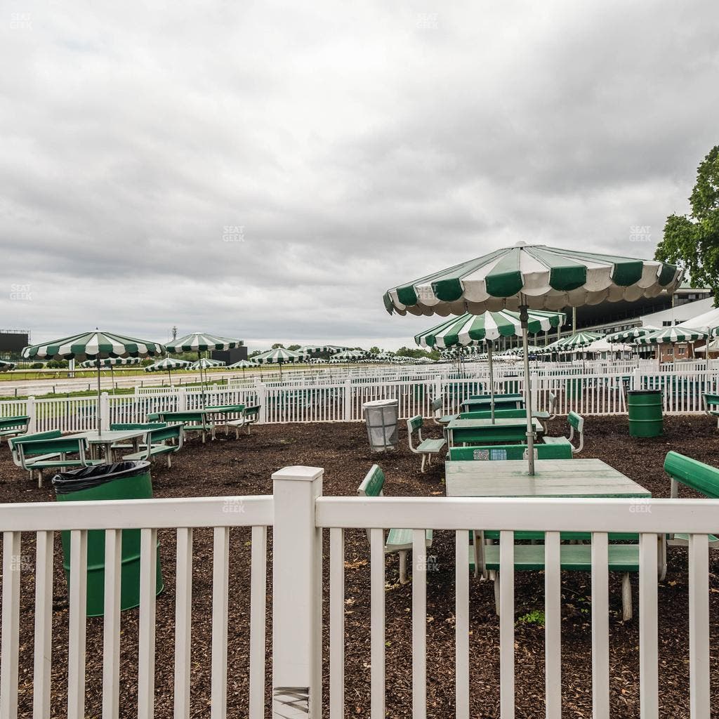 Monmouth Park - Section Picnic Area 12 Table 50 Seat View