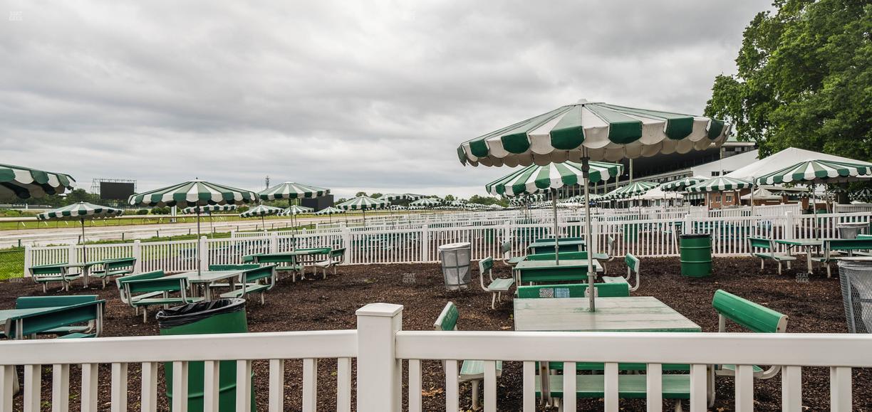 Monmouth Park - Section Picnic Area 12 Table 50 Seat View