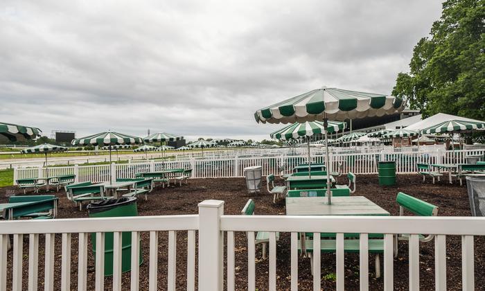 Monmouth Park - Section Picnic Area 12 Table 50 Seat View