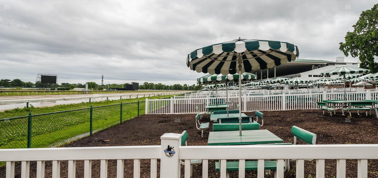 Monmouth Park - Section Picnic Area 12 Table 52 Seat View