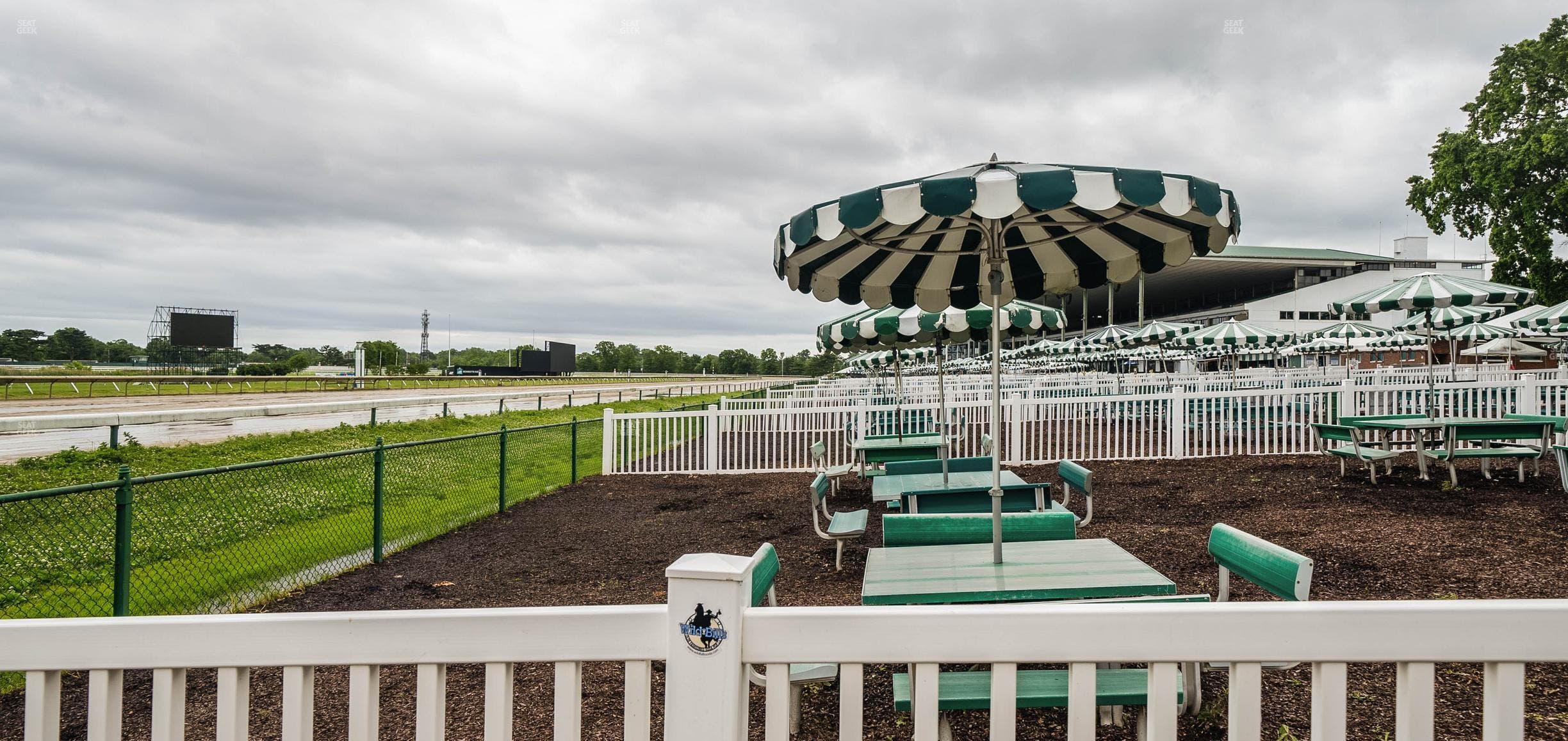 Monmouth Park - Section Picnic Area 12 Table 52 Seat View