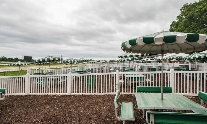 Monmouth Park - Section Picnic Area 12 Table 54 Seat View