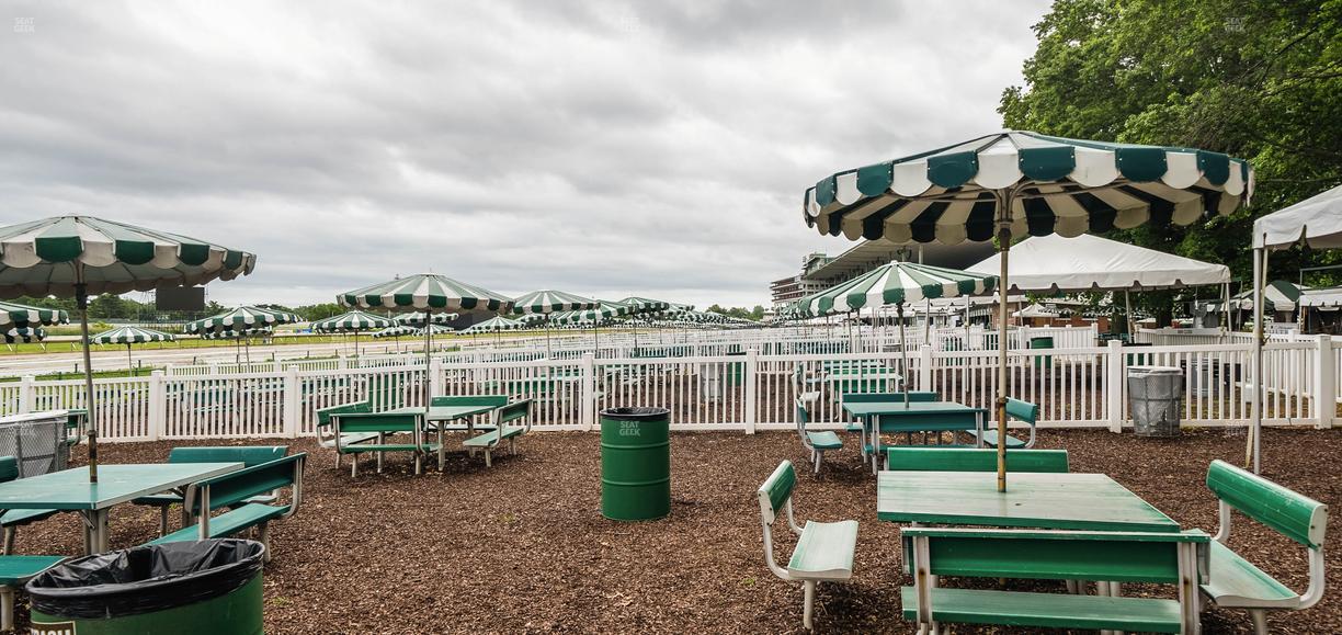 Monmouth Park - Section Picnic Area 12 Table 57 Seat View