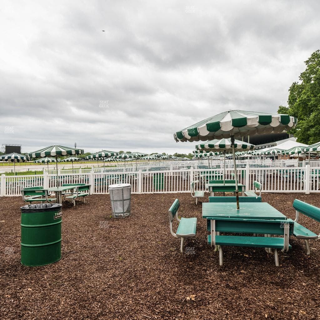 Monmouth Park - Section Picnic Area 12 Table 58 Seat View