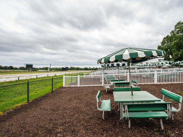 Monmouth Park - Section Picnic Area 12 Table 60 Seat View