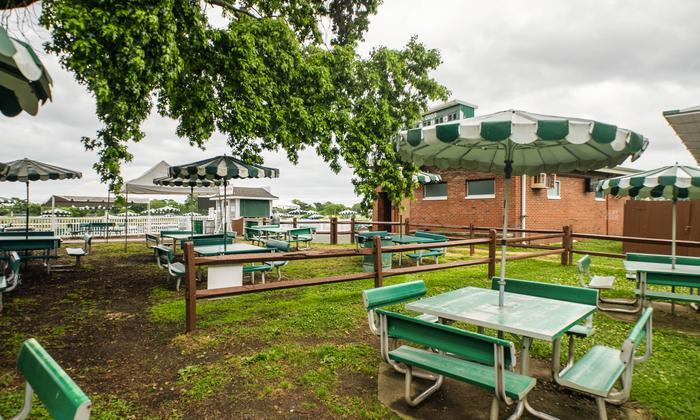 Monmouth Park - Section Picnic Area 13 Table 10 Seat View