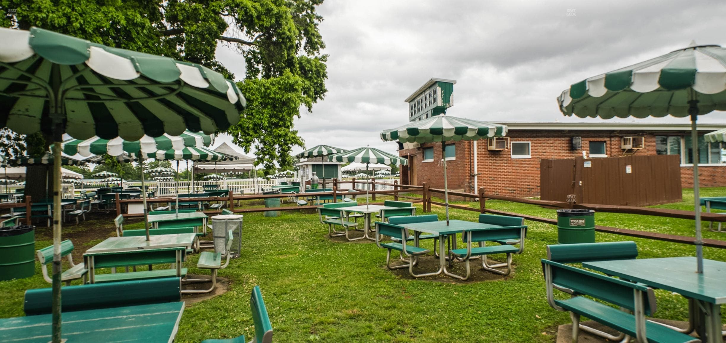Monmouth Park - Section Picnic Area 13 Table 8 Seat View