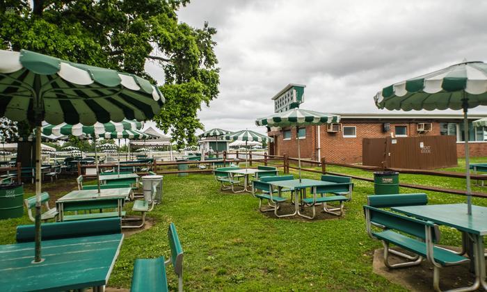 Monmouth Park - Section Picnic Area 13 Table 8 Seat View