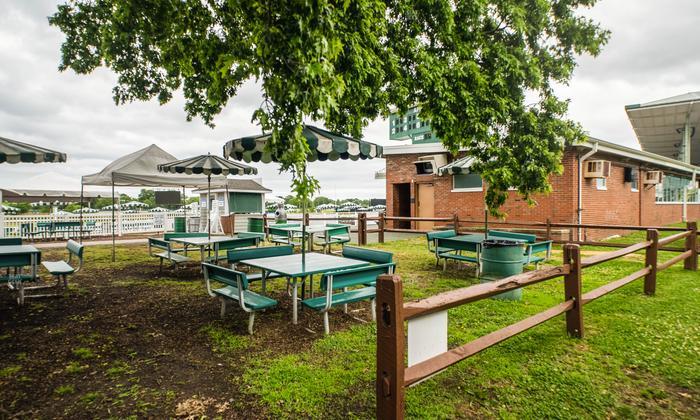 Monmouth Park - Section Picnic Area 13 Table 9 Seat View