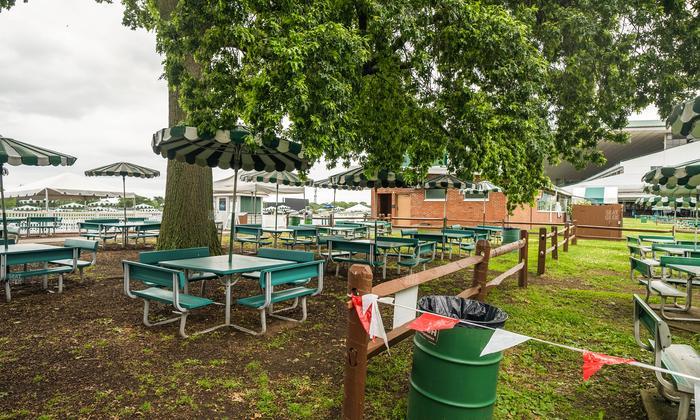 Monmouth Park - Section Picnic Area 14 Table 17 Seat View